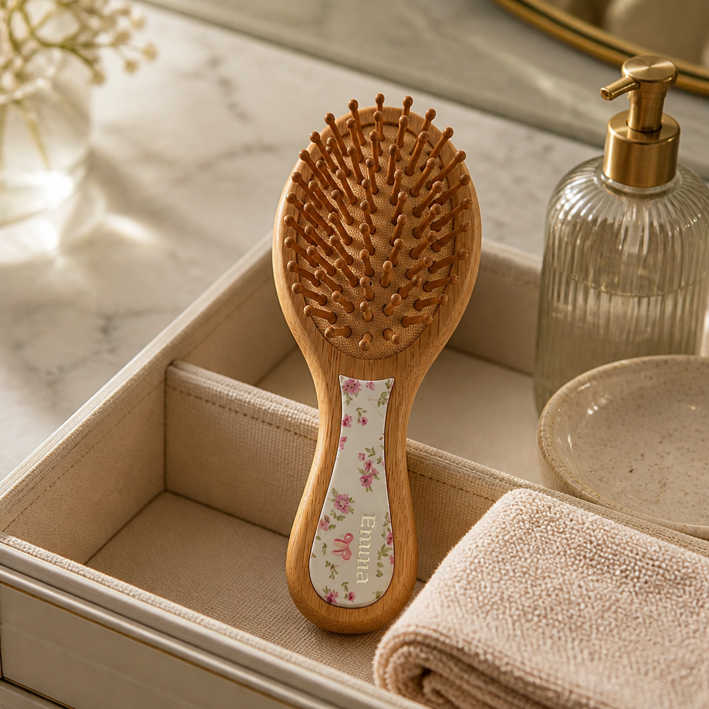 "Bloom without Limits" Mini Floral Brush