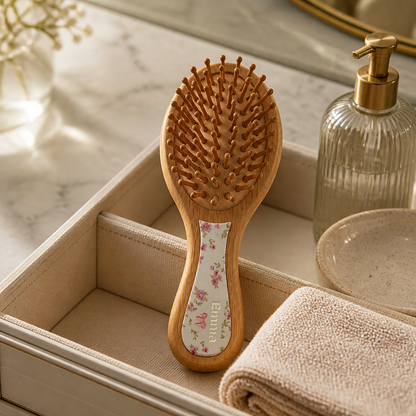 "Bloom without Limits" Mini Floral Brush