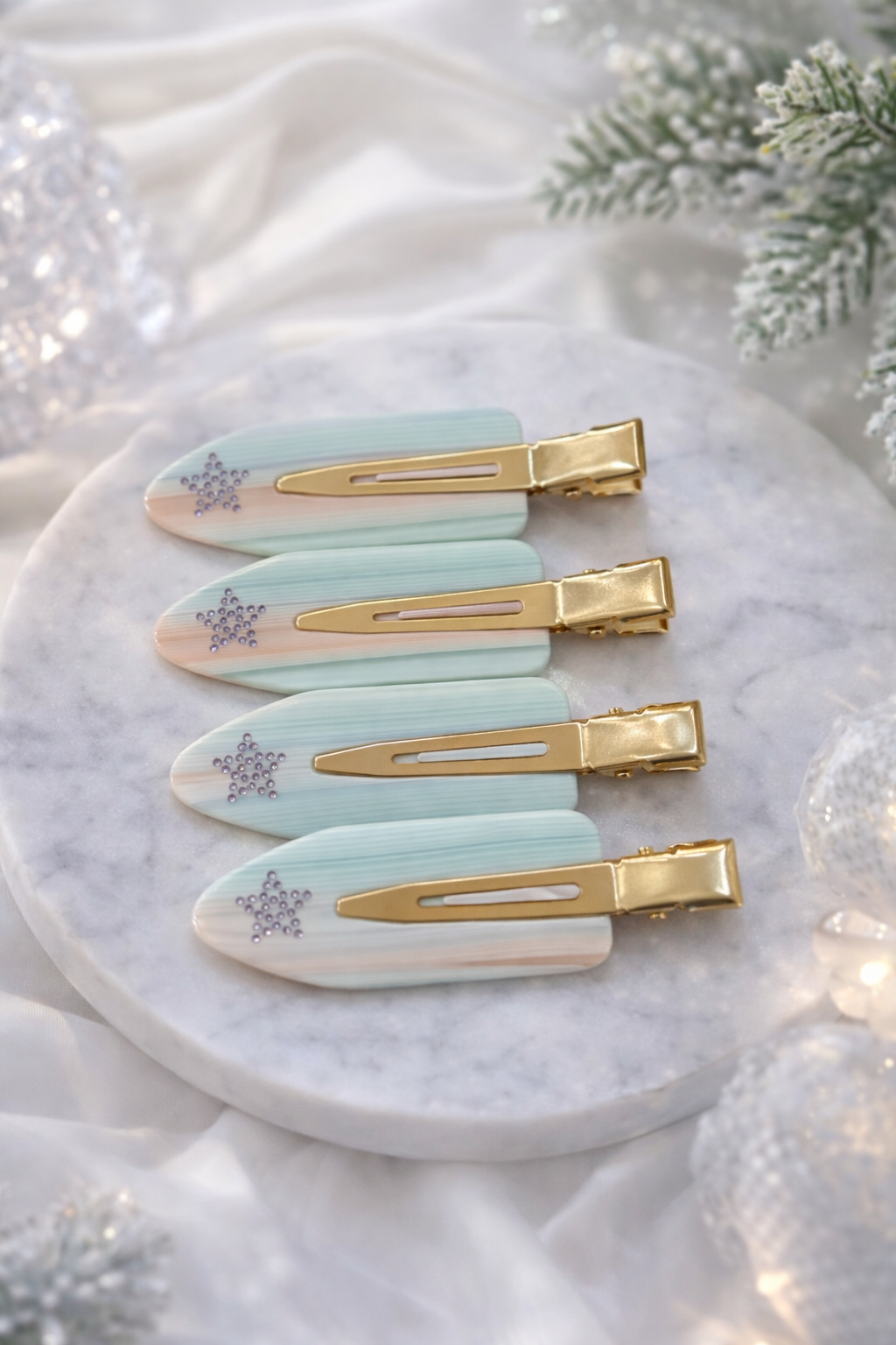 Shine Bright” Barrettes