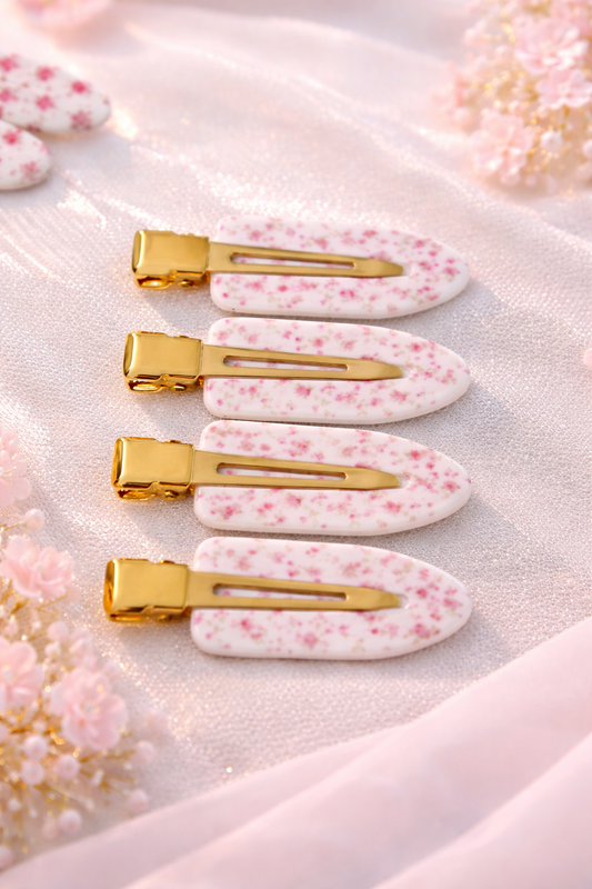 "Grateful for the Small Things” Barrettes